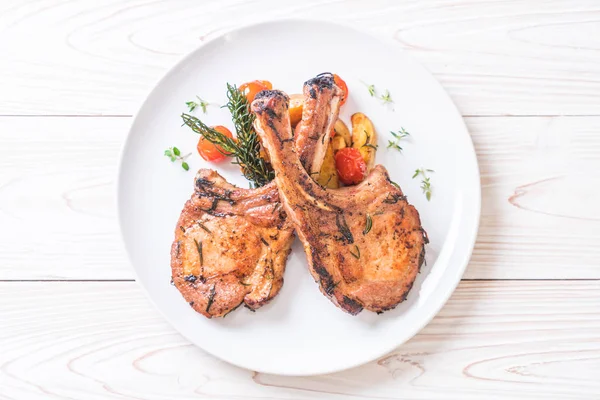 Pork chop biefstuk — Stockfoto