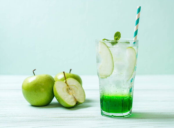 green apple soda
