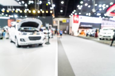 Bulanıklık ve ufuk araba ve motor Fuarı olay göster