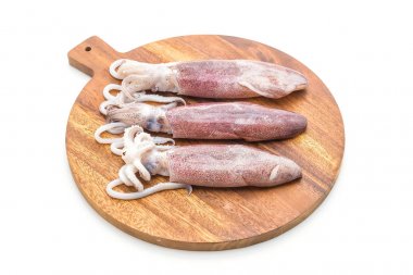 taze ahtapot veya mürekkep ham