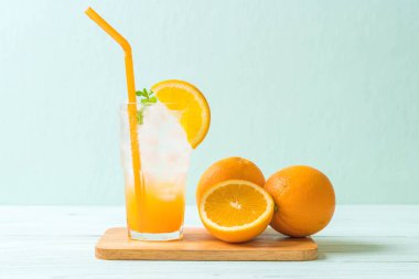 soda ile portakal suyu