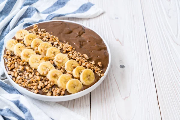 çikolata smoothies kase