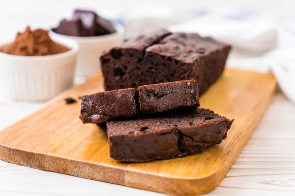 Chocolate brownie cake — Stock Photo, Image