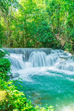 Huay Mae Kamin Waterfall, Kanchanaburi Tayland
