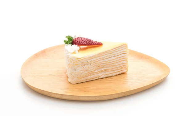 いちごのクレープ ケーキ — ストック写真