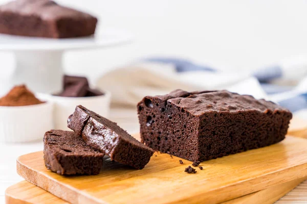 Chocolate brownie cake — Stock Photo, Image