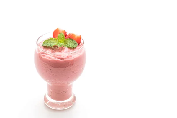 Erdbeer Smoothies Milchshake — Stockfoto