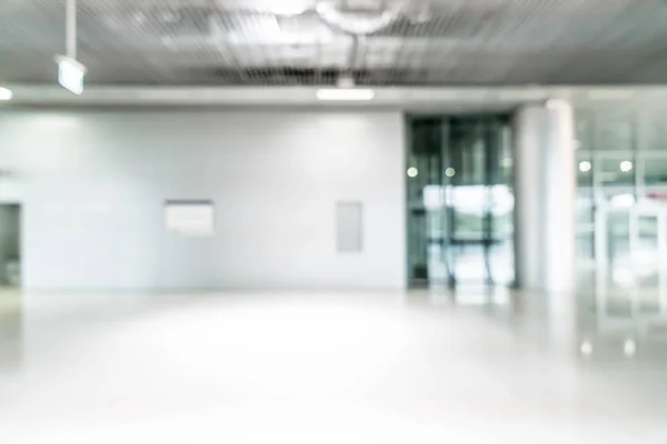 Borrão abstrato e desfocado em prédio de escritórios vazio com vidro — Fotografia de Stock