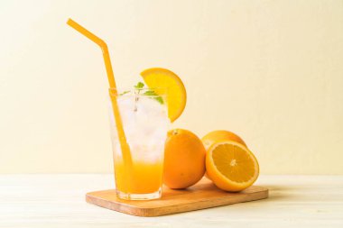 soda ile portakal suyu