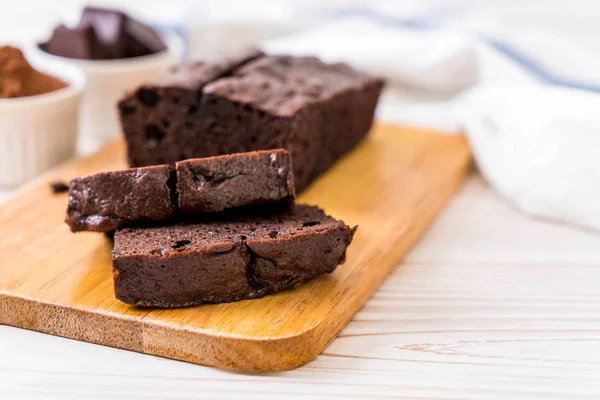 Chocolate brownie cake — Stock Photo, Image