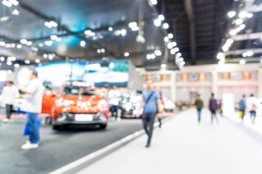 Bulanıklık ve ufuk araba ve motor Fuarı olay göster