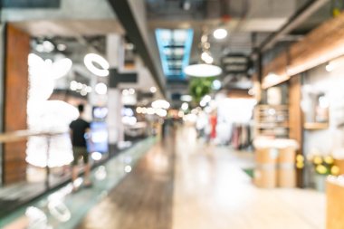 bulanıklık lüks alışveriş ve perakende mağaza için backgrou