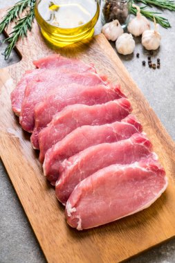 taze domuz ham filetosu