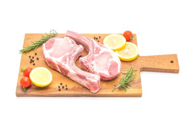 domuz pirzolası ham