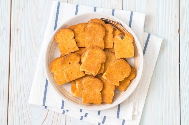 pişmiş ekmek sarımsaklı ekmek