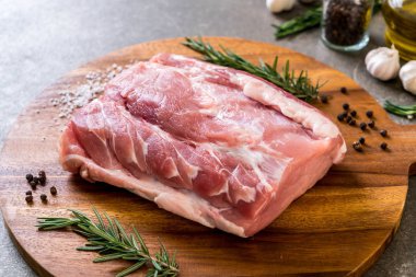 taze domuz ham filetosu