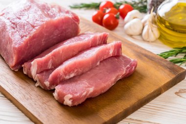 taze domuz ham filetosu