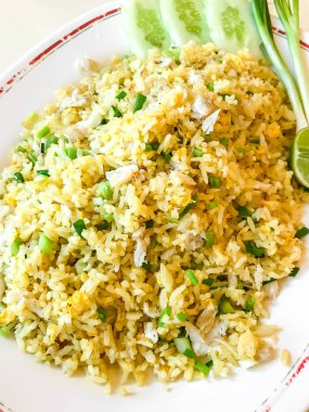 kızarmış pilav Yengeç