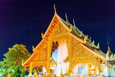 WAT phra singh chiang Mai, Tayland.