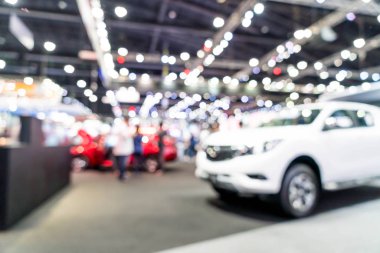 Bulanıklık ve ufuk araba ve motor Fuarı olay göster