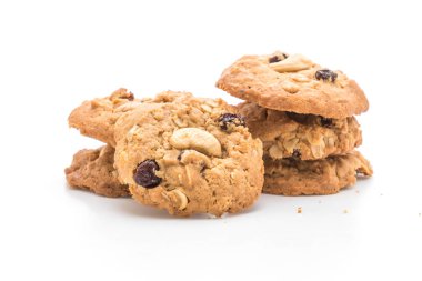 Kuru üzüm ve kavrulmuş kaşu fındık ile tatlılar