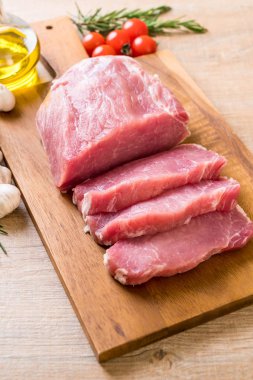 taze domuz ham filetosu