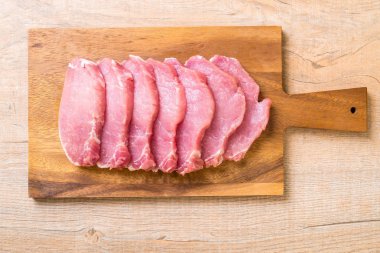 taze domuz ham filetosu