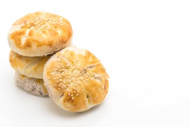 Barbekü domuz eti pies - Asya geleneği gıda tarzı