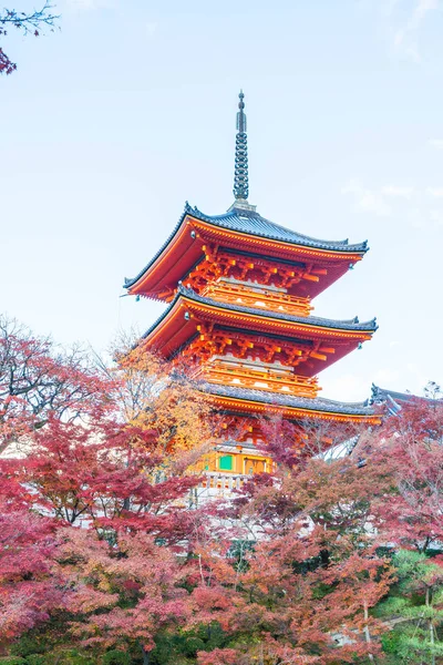 Kiyomizu-dera Tapınağı güzel mimari Kyoto,.