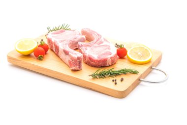 domuz pirzolası ham