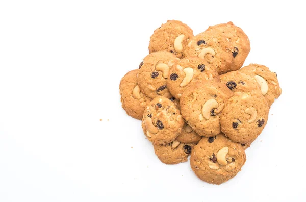 Biscuits aux raisins secs et noix de cajou grillées — Photo