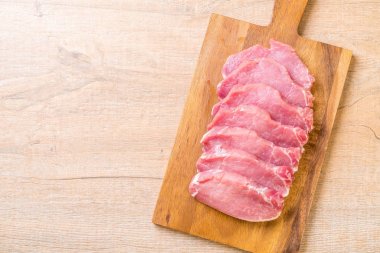 taze domuz ham filetosu