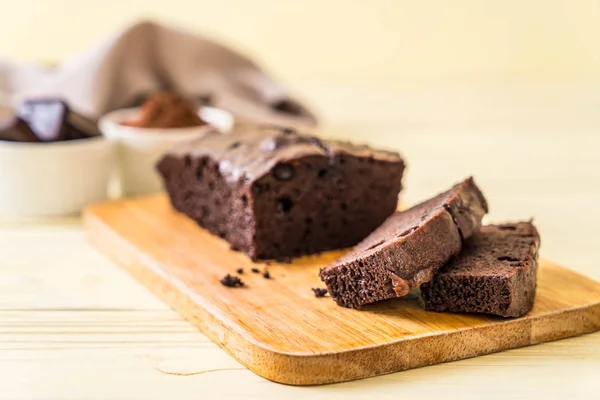 Chocolate brownie cake — Stock Photo, Image