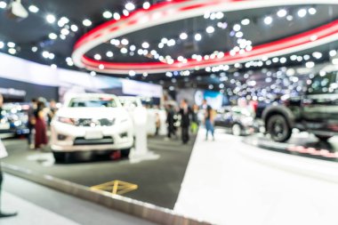 Bulanıklık ve ufuk araba ve motor Fuarı olay göster
