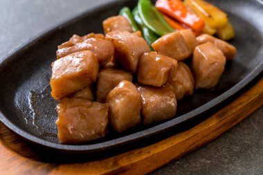 domuz biftek Japon tarzı