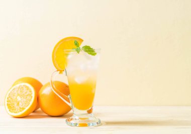 soda ile portakal suyu