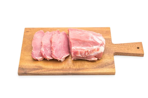 Fresh pork raw fillet — Stock Photo, Image