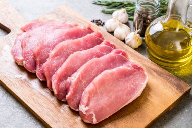 taze domuz ham filetosu