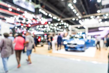 Bulanıklık ve ufuk araba ve motor Fuarı olay göster