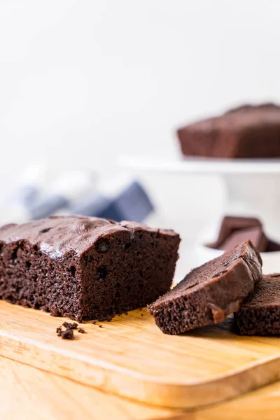 Pastel de chocolate Brownie — Foto de Stock