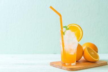 soda ile portakal suyu