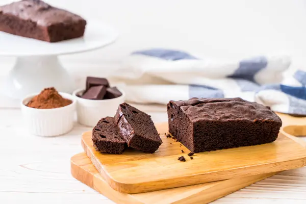 Chocolate brownie cake — Stock Photo, Image