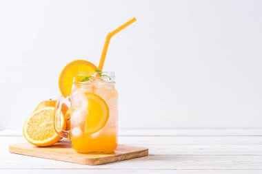 soda ile portakal suyu