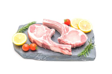 domuz pirzolası ham