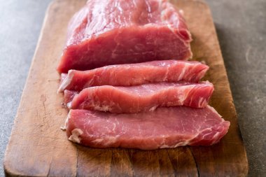 taze domuz ham filetosu