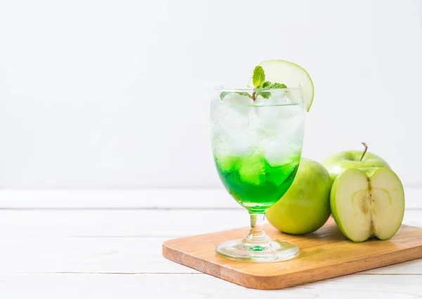 Groene appelfrisdrank — Stockfoto