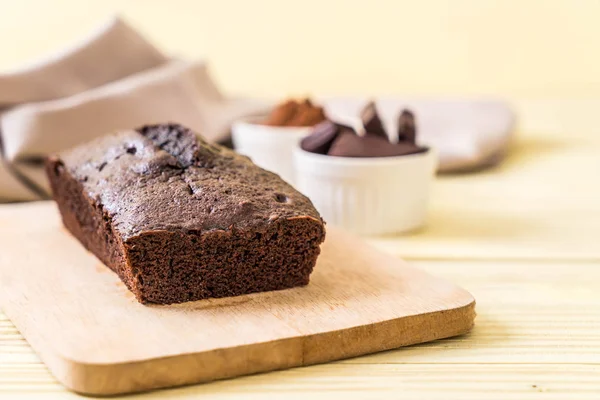 Chocolate brownie cake — Stock Photo, Image