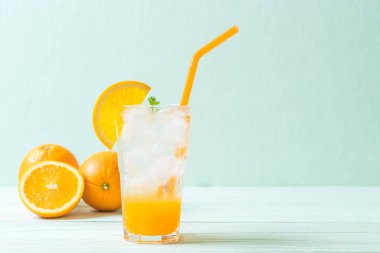 soda ile portakal suyu