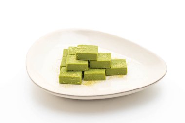 yumuşak çikolata yeşil çay 