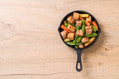 domuz biftek Japon tarzı